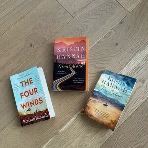 Kristin Hannah Book Set - Four Winds, True Colours, Great Alone